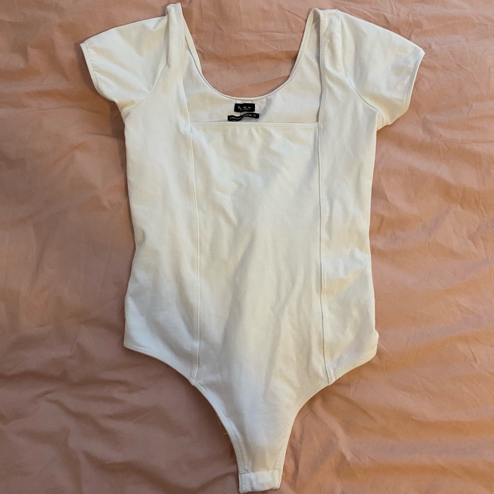 UO Out from Under Susan Square Neck Bodysuit